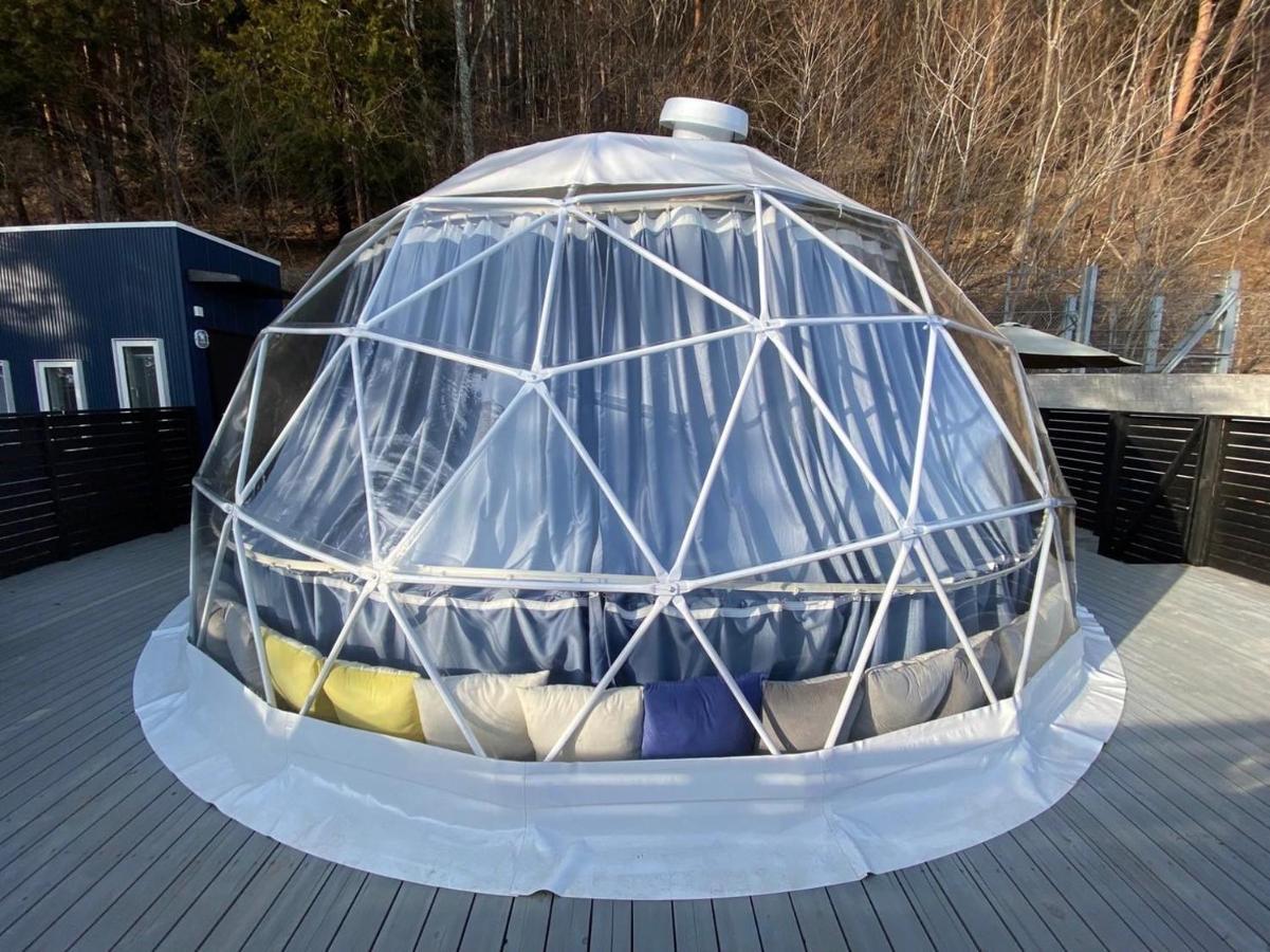 Mount Fuji Panorama Glamping Konuk evi Fujikawaguchiko Dış mekan fotoğraf